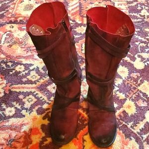 FREEBIRD Genuine Suede boots!